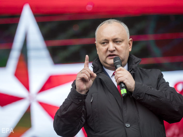 ﻿Спікер парламенту Молдови пригрозив відправити Додона у відставку