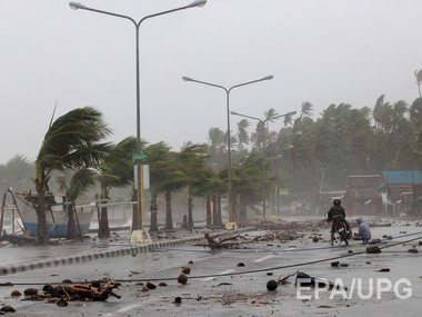 По Филиппинам ударил мощный тайфун. Фоторепортаж