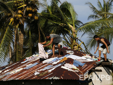 Тайфун "Хагупит": 27 погибших, более миллиона людей в убежищах