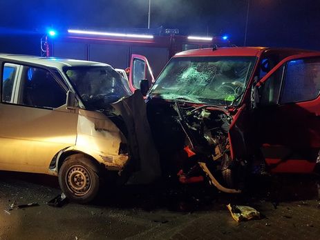 Возле польского Кракова в ДТП пострадали восемь украинцев