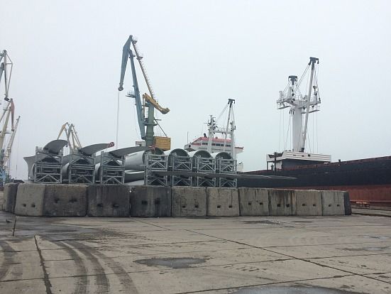 ﻿Через дії РФ в Азовському морі Бердянський морський торговельний порт зазнав багатомільйонних збитків