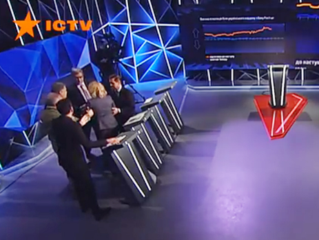 ﻿Денісовій стало зле у студії ICTV