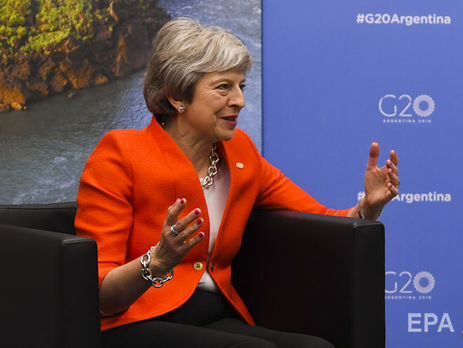 Мэй призвала к ужесточению санкций против России из-за захвата украинских кораблей