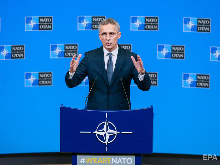 ﻿Столтенберг: У зв'язку з діями РФ щодо України НАТО підвищує готовність своїх сил і більше інвестує в оборону