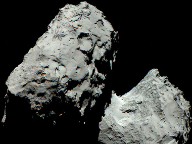 Европейское космическое агентство опубликовало цветное изображение кометы Чурюмова-Герасименко