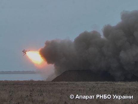 В Одесской области прошли новые испытания крылатой ракеты. Фоторепортаж