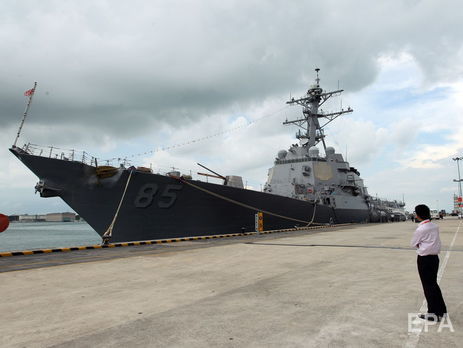 USS McCampbell пройшов недалеко від бази Тихоокеанського флоту РФ