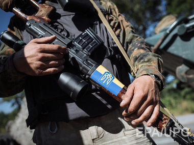 Пресс-центр АТО: Украинские военные проводят операции по борьбе с бандитизмом на освобожденных от оккупантов территориях 