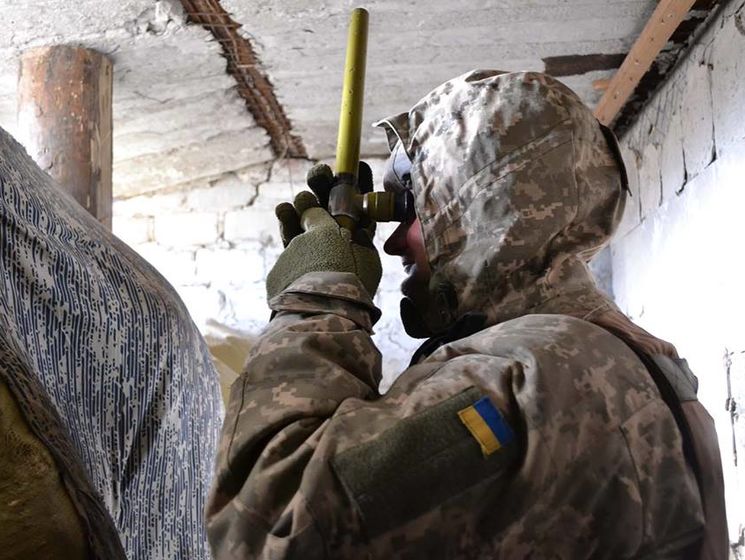 ﻿На Донбасі поранено українського військового – штаб операції Об'єднаних сил