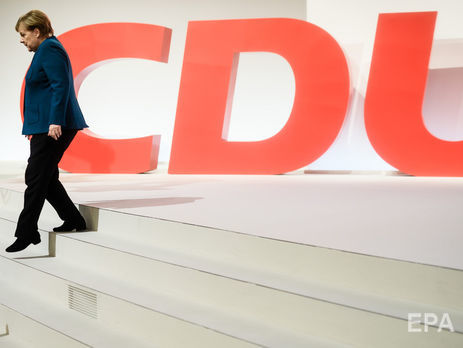 ﻿Меркель оголосила про відставку з поста голови партії ХДС