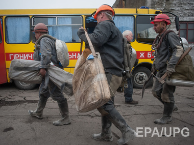 Профсоюз шахтеров заявил о готовности украинских горняков к забастовке