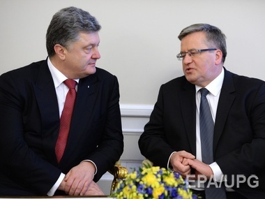 Коморовский подписал Акт ратификации Соглашения об ассоциации Украина &ndash; ЕС