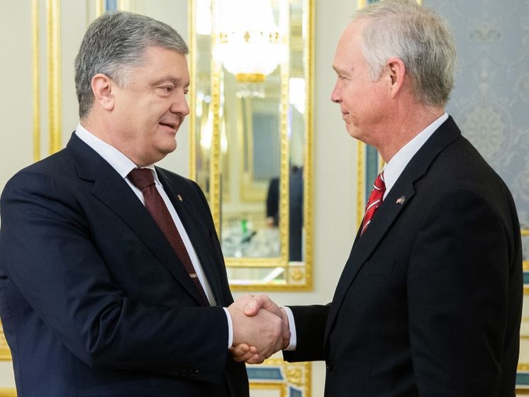 ﻿Американський сенатор Джонсон заявив, що Україну підтримують Конгрес і народ США