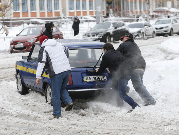 ﻿У Києві сьогодні можливі сніг та ожеледиця – КМДА