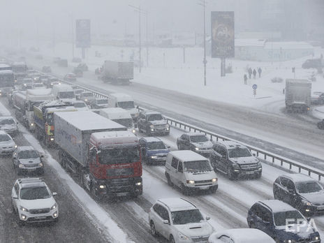 В Киевской области 12–13 декабря ожидается прирост снежного покрова до 18 см, в КГГА заявили о 