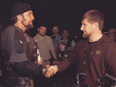 Кадыров поздравил байкера Залдостанова с занесением в санкционный список США