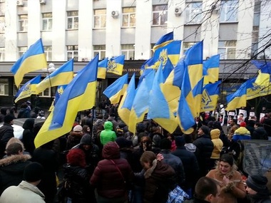 Активисты под Генпрокуратурой требовали расследовать громкие убийства времен независимости Украины