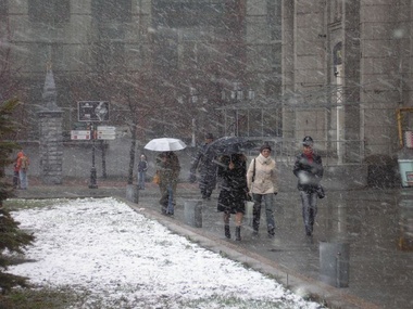 Сегодня в Украине ожидается снег
