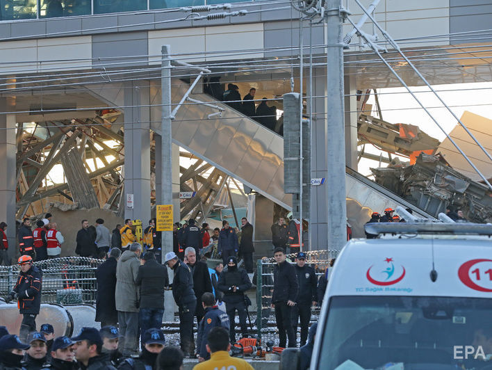Кількість загиблих у залізничній катастрофі в Анкарі зросла до дев'яти