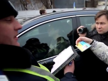 В суд передано дело работника ГАИ, преследовавшего активистов Автомайдана