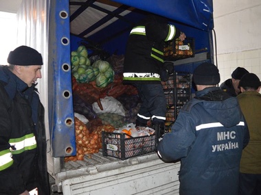 Украинский гуманитарный груз доставили на оккупированный Донбасс