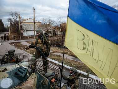Пресс-центр АТО: Террористы десять раз обстреляли украинских военных