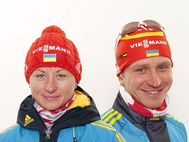 Украинские биатлонисты Семеренко и Семенов выиграли самую престижную в мире коммерческую гонку