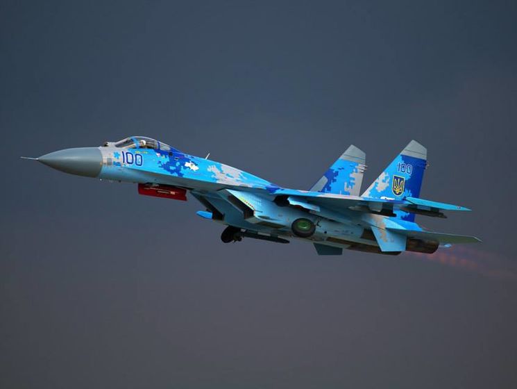 В Житомирской области разбился военный самолет Су-27, летчик погиб