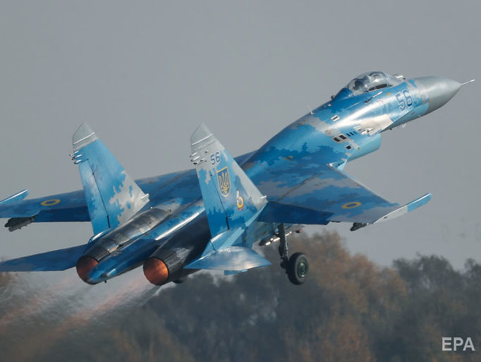 По факту крушения военного самолета Су-27 в Житомирской области правоохранители начали расследование