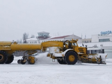 Аэропорт Одесса отменил все рейсы из-за непогоды