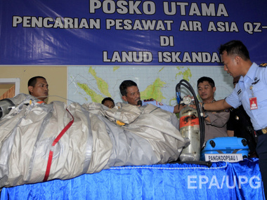BBC: Обломки, найденные в Яванском море, были частью пропавшего самолета AirAsia