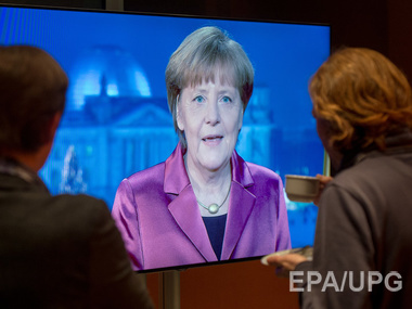 Меркель в новогоднем обращении говорила о безопасности в Европе и сплоченности