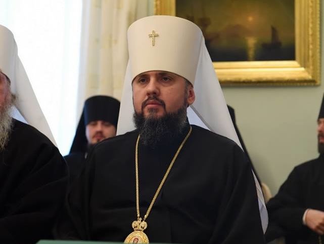 Епифаний заявил, что глава УПЦ МП Онуфрий будет называться митрополитом Русской православной церкви в Украине