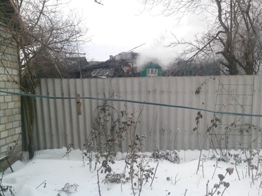 МВД: Во время обстрела Дебальцево были повреждены жилые дома