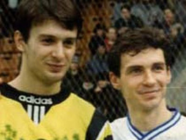 Футболисты Шовковский и Ващук празднуют сорокалетие