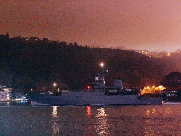 ﻿У Чорне море увійшов розвідувальний корабель ВМС Британії
