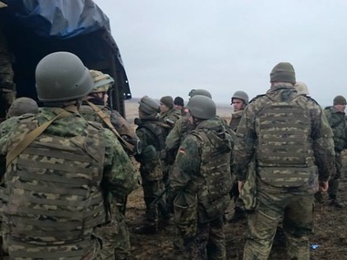 Ночью и утром боевики атаковали полк "Азов" в районе Тельманово