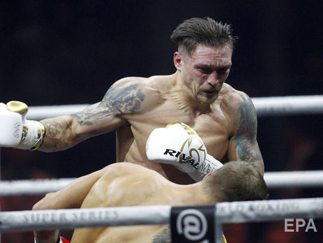 ﻿Усика визнано боксером року за версією спортивного каналу ESPN