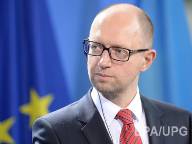 Яценюк: Мир в Украине зависит от Германии и ЕС