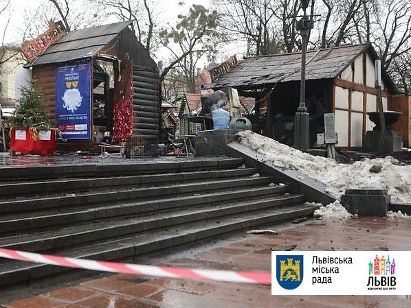 ﻿Після пожежі у Львові почали перевірку пожежної безпеки на міських ярмарках