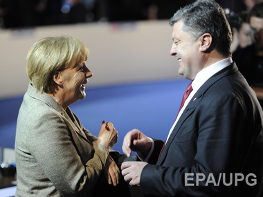 Порошенко и Меркель встретятся 11 января