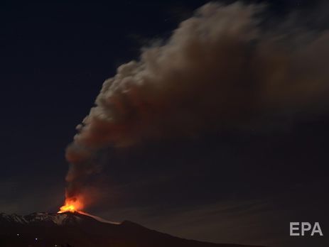 ﻿В Італії почалося виверження вулкана Етна