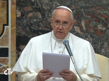Папа Римский Франциск надеется на скорейшее разрешение конфликта в Украине