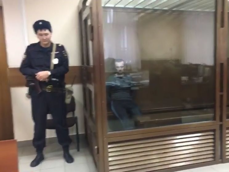 Российского активиста Бахолдина приговорили к тюремному заключению якобы за участие в "Правом секторе"