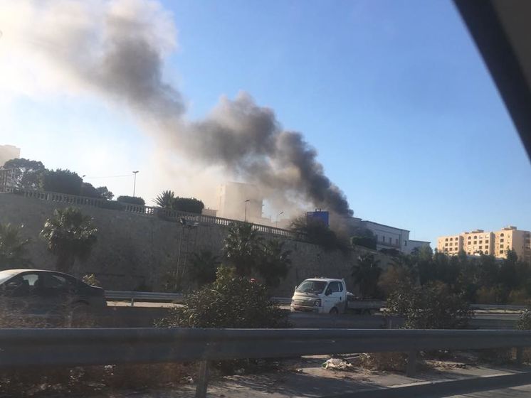 ﻿МЗС Лівії атакувала група смертників