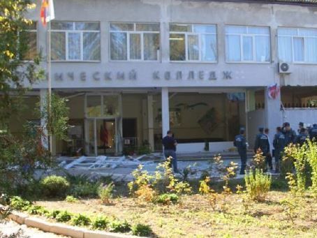 В керченском колледже, где осенью произошла стрельба, возобновили занятия