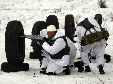 Пресс-центр АТО: На военных полигонах Донецкой области проходит подготовка разведывательных подразделений. Фоторепортаж 