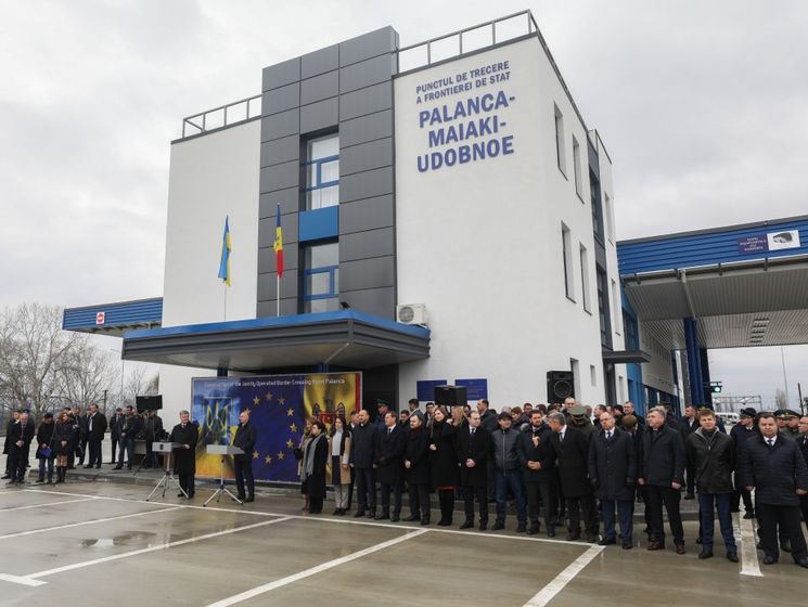 ﻿На українсько-молдовському кордоні відкрили пункт пропуску "Паланка – Маяки – Удобне" зі спільним прикордонним контролем