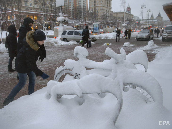 ﻿У перші дні 2019 року в Україні посиляться морози і йтиме сніг – синоптик