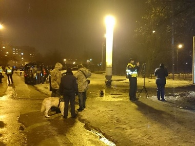 Взрыв возле райсуда в Харькове. Фоторепортаж